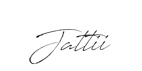 Also we have Jattii name is the best signature style. Create professional handwritten signature collection using Antro_Vectra autograph style. Jattii signature style 6 images and pictures png