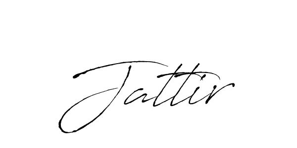 Make a beautiful signature design for name Jattir. With this signature (Antro_Vectra) style, you can create a handwritten signature for free. Jattir signature style 6 images and pictures png