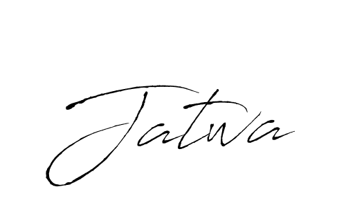 You should practise on your own different ways (Antro_Vectra) to write your name (Jatwa) in signature. don't let someone else do it for you. Jatwa signature style 6 images and pictures png