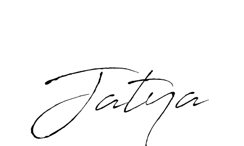 You should practise on your own different ways (Antro_Vectra) to write your name (Jatya) in signature. don't let someone else do it for you. Jatya signature style 6 images and pictures png