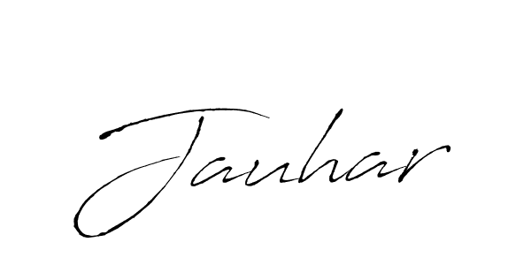 Use a signature maker to create a handwritten signature online. With this signature software, you can design (Antro_Vectra) your own signature for name Jauhar. Jauhar signature style 6 images and pictures png