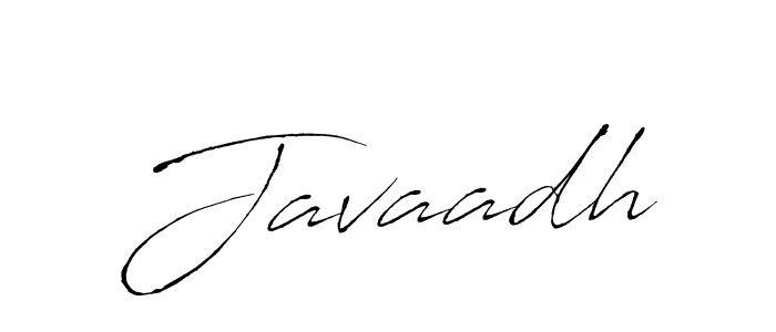 Make a beautiful signature design for name Javaadh. With this signature (Antro_Vectra) style, you can create a handwritten signature for free. Javaadh signature style 6 images and pictures png