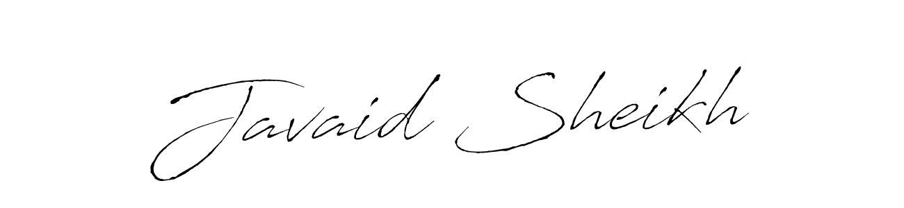 Make a short Javaid Sheikh signature style. Manage your documents anywhere anytime using Antro_Vectra. Create and add eSignatures, submit forms, share and send files easily. Javaid Sheikh signature style 6 images and pictures png