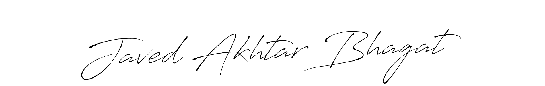 Make a beautiful signature design for name Javed Akhtar Bhagat. Use this online signature maker to create a handwritten signature for free. Javed Akhtar Bhagat signature style 6 images and pictures png