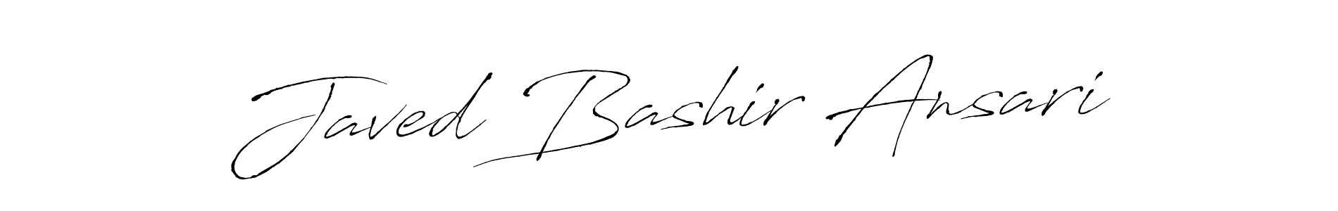 Javed Bashir Ansari stylish signature style. Best Handwritten Sign (Antro_Vectra) for my name. Handwritten Signature Collection Ideas for my name Javed Bashir Ansari. Javed Bashir Ansari signature style 6 images and pictures png