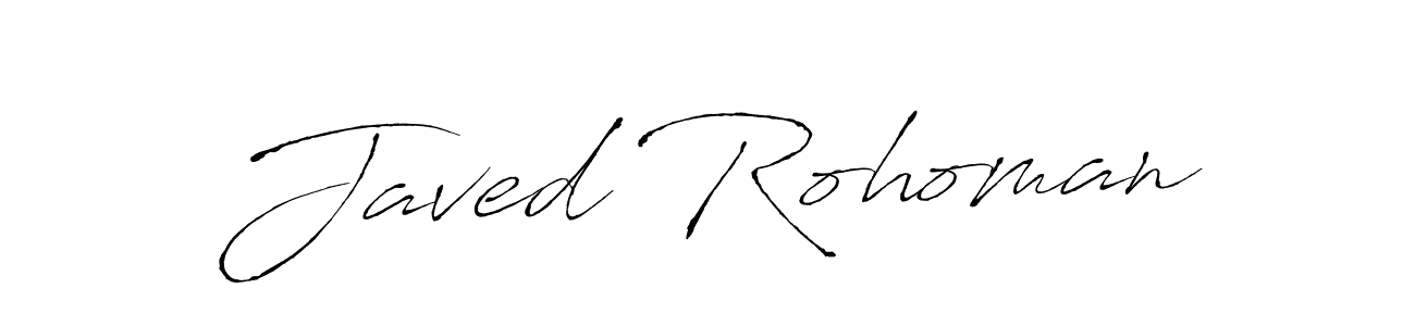 Once you've used our free online signature maker to create your best signature Antro_Vectra style, it's time to enjoy all of the benefits that Javed Rohoman name signing documents. Javed Rohoman signature style 6 images and pictures png