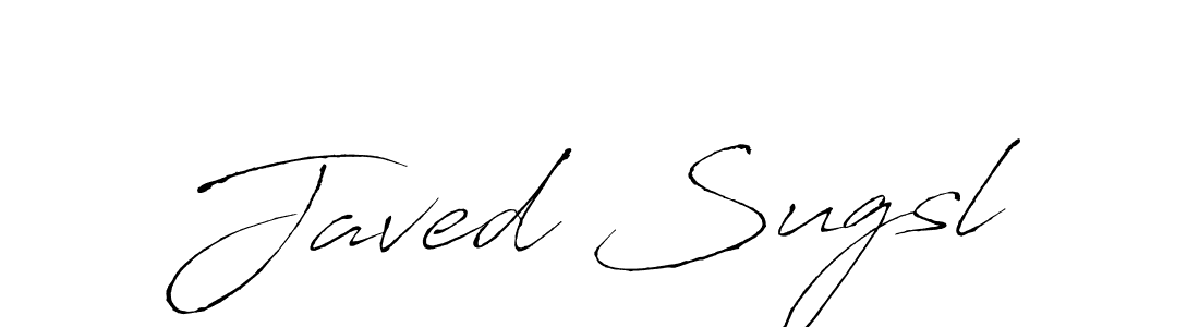 How to make Javed Sugsl signature? Antro_Vectra is a professional autograph style. Create handwritten signature for Javed Sugsl name. Javed Sugsl signature style 6 images and pictures png