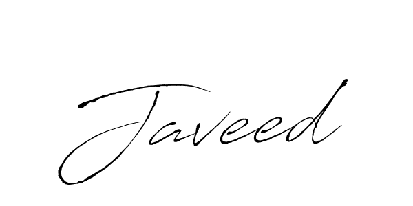 How to make Javeed signature? Antro_Vectra is a professional autograph style. Create handwritten signature for Javeed name. Javeed signature style 6 images and pictures png