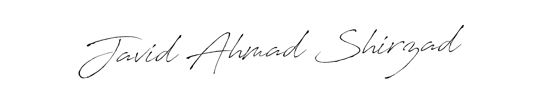 Similarly Antro_Vectra is the best handwritten signature design. Signature creator online .You can use it as an online autograph creator for name Javid Ahmad Shirzad. Javid Ahmad Shirzad signature style 6 images and pictures png