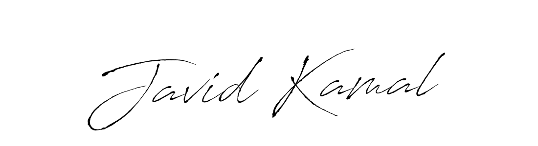 The best way (Antro_Vectra) to make a short signature is to pick only two or three words in your name. The name Javid Kamal include a total of six letters. For converting this name. Javid Kamal signature style 6 images and pictures png