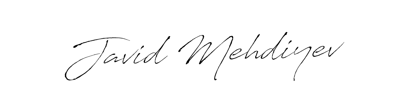 Design your own signature with our free online signature maker. With this signature software, you can create a handwritten (Antro_Vectra) signature for name Javid Mehdiyev. Javid Mehdiyev signature style 6 images and pictures png