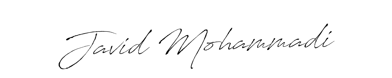 Similarly Antro_Vectra is the best handwritten signature design. Signature creator online .You can use it as an online autograph creator for name Javid Mohammadi. Javid Mohammadi signature style 6 images and pictures png