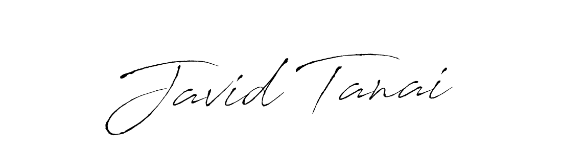 How to make Javid Tanai signature? Antro_Vectra is a professional autograph style. Create handwritten signature for Javid Tanai name. Javid Tanai signature style 6 images and pictures png