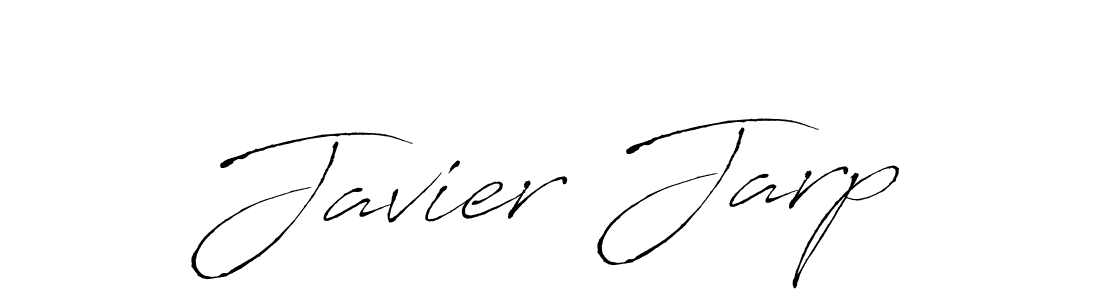 How to make Javier Jarp name signature. Use Antro_Vectra style for creating short signs online. This is the latest handwritten sign. Javier Jarp signature style 6 images and pictures png