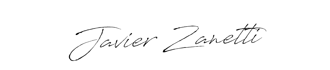 Also we have Javier Zanetti name is the best signature style. Create professional handwritten signature collection using Antro_Vectra autograph style. Javier Zanetti signature style 6 images and pictures png