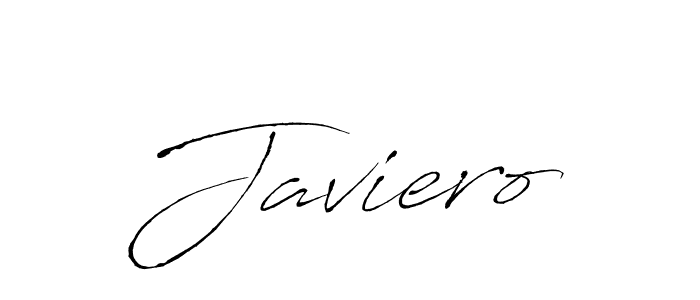 How to make Javiero name signature. Use Antro_Vectra style for creating short signs online. This is the latest handwritten sign. Javiero signature style 6 images and pictures png