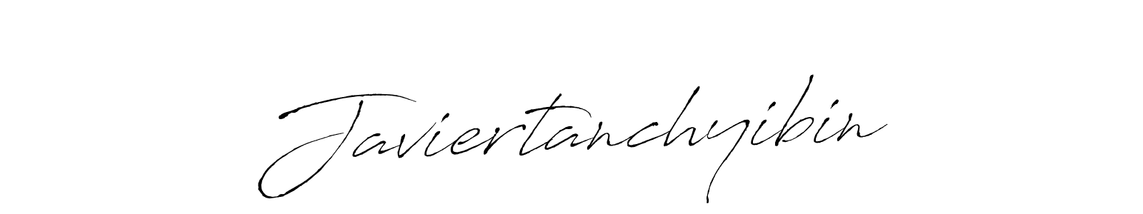 Also we have Javiertanchyibin name is the best signature style. Create professional handwritten signature collection using Antro_Vectra autograph style. Javiertanchyibin signature style 6 images and pictures png