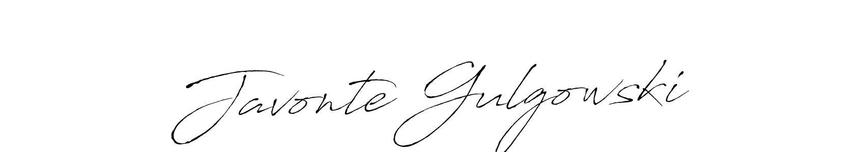 It looks lik you need a new signature style for name Javonte Gulgowski. Design unique handwritten (Antro_Vectra) signature with our free signature maker in just a few clicks. Javonte Gulgowski signature style 6 images and pictures png