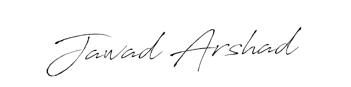 Jawad Arshad stylish signature style. Best Handwritten Sign (Antro_Vectra) for my name. Handwritten Signature Collection Ideas for my name Jawad Arshad. Jawad Arshad signature style 6 images and pictures png