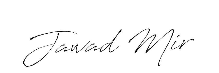 Use a signature maker to create a handwritten signature online. With this signature software, you can design (Antro_Vectra) your own signature for name Jawad Mir. Jawad Mir signature style 6 images and pictures png