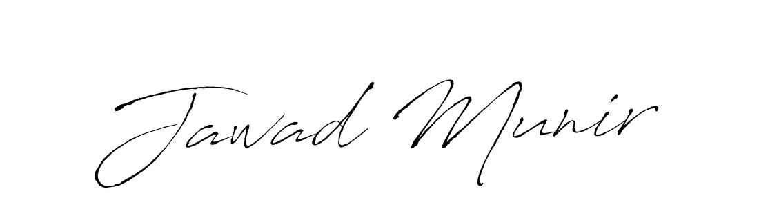 Also we have Jawad Munir name is the best signature style. Create professional handwritten signature collection using Antro_Vectra autograph style. Jawad Munir signature style 6 images and pictures png