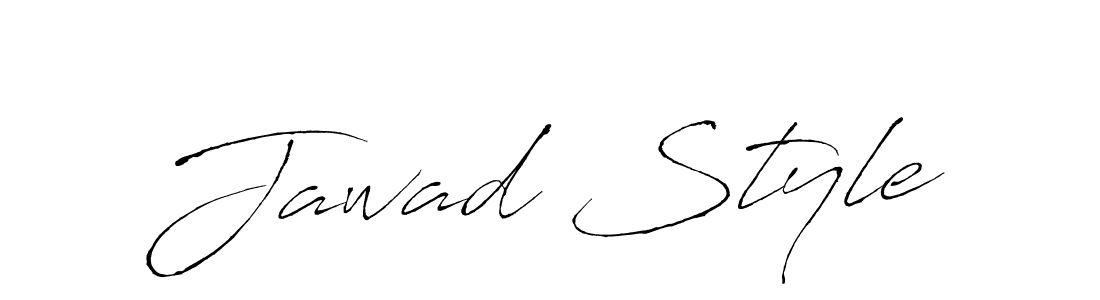 Jawad Style stylish signature style. Best Handwritten Sign (Antro_Vectra) for my name. Handwritten Signature Collection Ideas for my name Jawad Style. Jawad Style signature style 6 images and pictures png