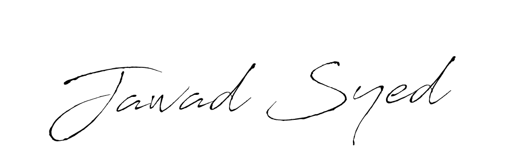 You should practise on your own different ways (Antro_Vectra) to write your name (Jawad Syed) in signature. don't let someone else do it for you. Jawad Syed signature style 6 images and pictures png