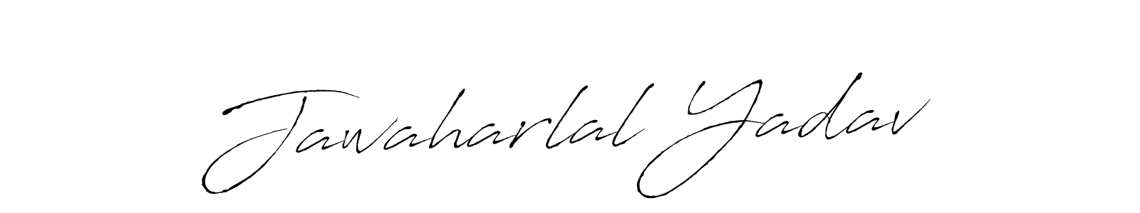 Design your own signature with our free online signature maker. With this signature software, you can create a handwritten (Antro_Vectra) signature for name Jawaharlal Yadav. Jawaharlal Yadav signature style 6 images and pictures png