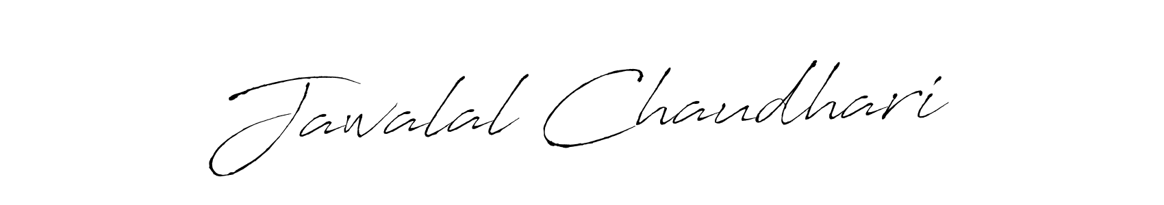 Use a signature maker to create a handwritten signature online. With this signature software, you can design (Antro_Vectra) your own signature for name Jawalal Chaudhari. Jawalal Chaudhari signature style 6 images and pictures png