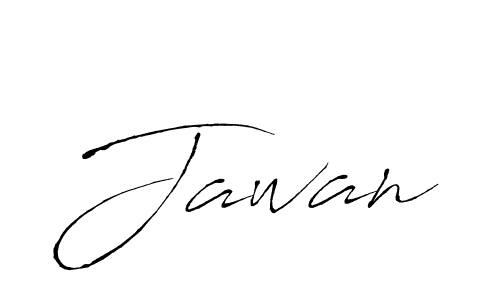 Design your own signature with our free online signature maker. With this signature software, you can create a handwritten (Antro_Vectra) signature for name Jawan. Jawan signature style 6 images and pictures png