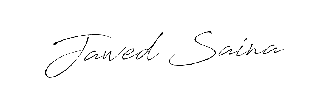 Design your own signature with our free online signature maker. With this signature software, you can create a handwritten (Antro_Vectra) signature for name Jawed Saina. Jawed Saina signature style 6 images and pictures png