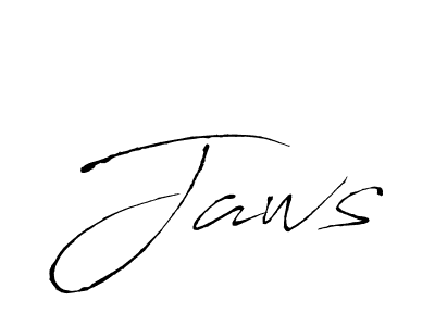 Design your own signature with our free online signature maker. With this signature software, you can create a handwritten (Antro_Vectra) signature for name Jaws. Jaws signature style 6 images and pictures png