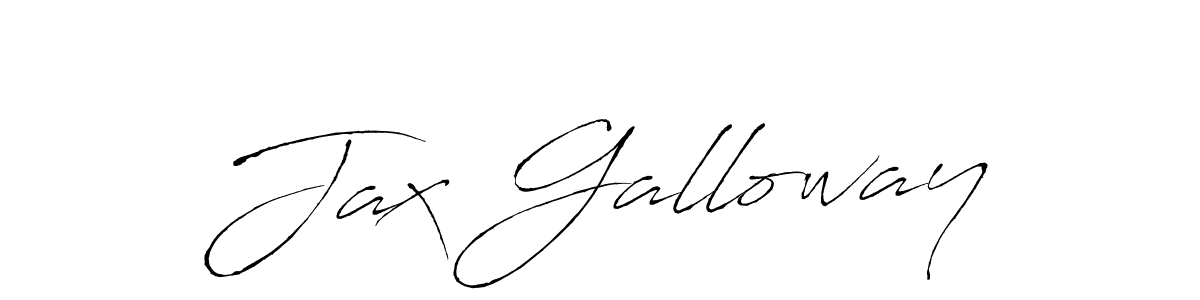 How to make Jax Galloway signature? Antro_Vectra is a professional autograph style. Create handwritten signature for Jax Galloway name. Jax Galloway signature style 6 images and pictures png