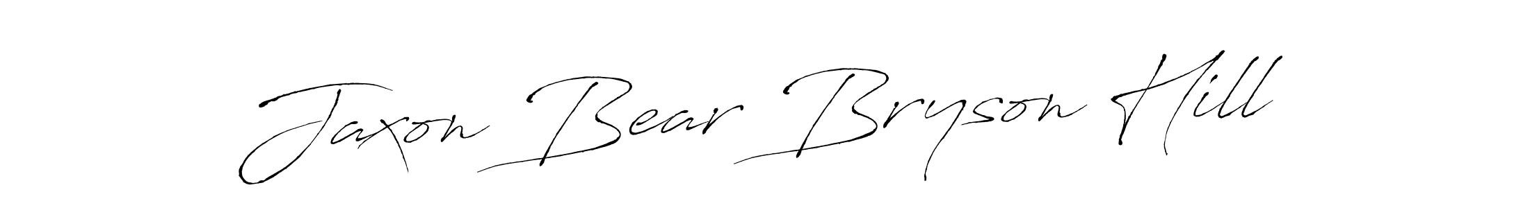 It looks lik you need a new signature style for name Jaxon Bear Bryson Hill. Design unique handwritten (Antro_Vectra) signature with our free signature maker in just a few clicks. Jaxon Bear Bryson Hill signature style 6 images and pictures png