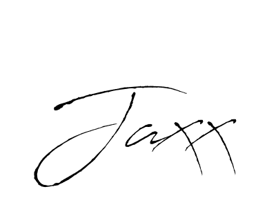 Jaxx stylish signature style. Best Handwritten Sign (Antro_Vectra) for my name. Handwritten Signature Collection Ideas for my name Jaxx. Jaxx signature style 6 images and pictures png