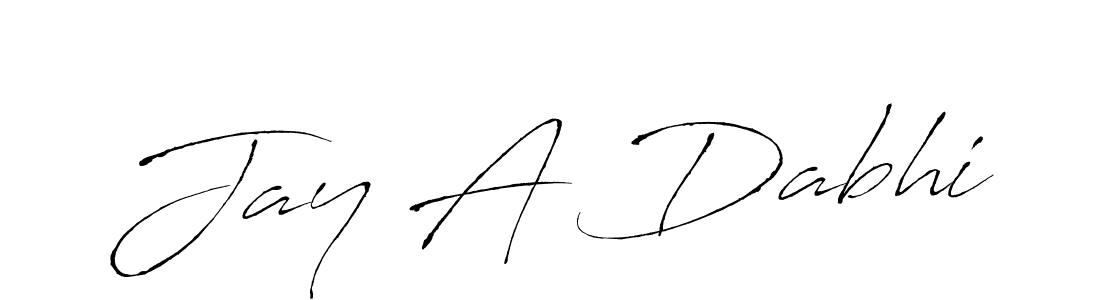 Make a beautiful signature design for name Jay A Dabhi. Use this online signature maker to create a handwritten signature for free. Jay A Dabhi signature style 6 images and pictures png