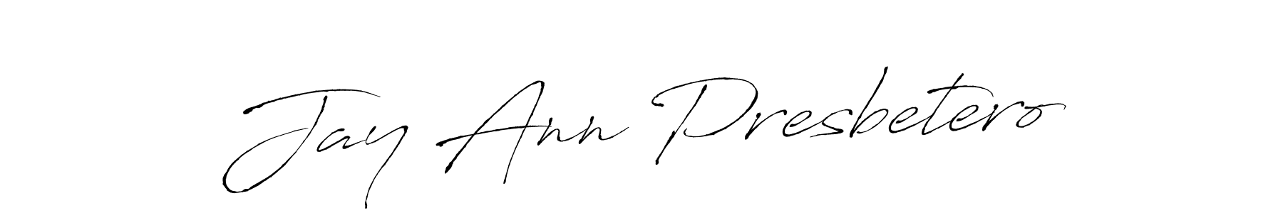 Create a beautiful signature design for name Jay Ann Presbetero. With this signature (Antro_Vectra) fonts, you can make a handwritten signature for free. Jay Ann Presbetero signature style 6 images and pictures png