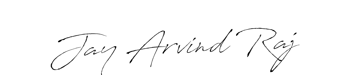 Design your own signature with our free online signature maker. With this signature software, you can create a handwritten (Antro_Vectra) signature for name Jay Arvind Raj. Jay Arvind Raj signature style 6 images and pictures png