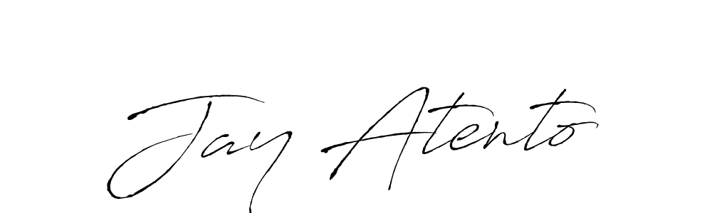 You can use this online signature creator to create a handwritten signature for the name Jay Atento. This is the best online autograph maker. Jay Atento signature style 6 images and pictures png