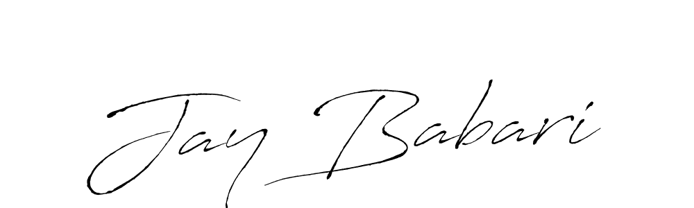 Make a beautiful signature design for name Jay Babari. Use this online signature maker to create a handwritten signature for free. Jay Babari signature style 6 images and pictures png