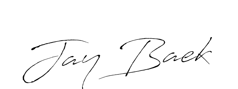 Antro_Vectra is a professional signature style that is perfect for those who want to add a touch of class to their signature. It is also a great choice for those who want to make their signature more unique. Get Jay Baek name to fancy signature for free. Jay Baek signature style 6 images and pictures png