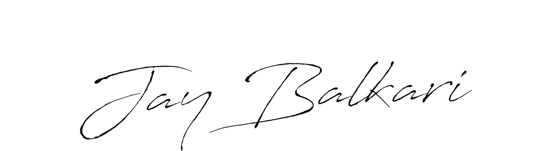 How to make Jay Balkari signature? Antro_Vectra is a professional autograph style. Create handwritten signature for Jay Balkari name. Jay Balkari signature style 6 images and pictures png