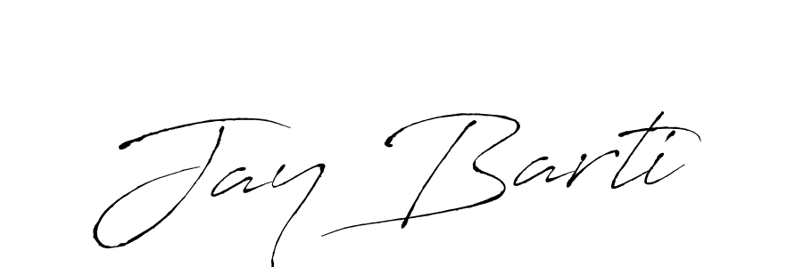 Make a beautiful signature design for name Jay Barti. With this signature (Antro_Vectra) style, you can create a handwritten signature for free. Jay Barti signature style 6 images and pictures png