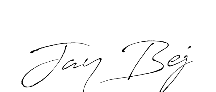 if you are searching for the best signature style for your name Jay Bej. so please give up your signature search. here we have designed multiple signature styles  using Antro_Vectra. Jay Bej signature style 6 images and pictures png