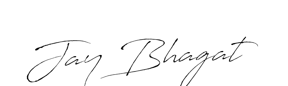 Make a beautiful signature design for name Jay Bhagat. With this signature (Antro_Vectra) style, you can create a handwritten signature for free. Jay Bhagat signature style 6 images and pictures png