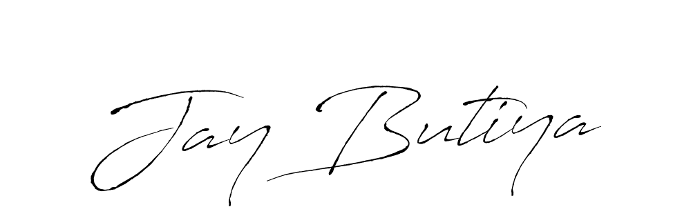 Also we have Jay Butiya name is the best signature style. Create professional handwritten signature collection using Antro_Vectra autograph style. Jay Butiya signature style 6 images and pictures png