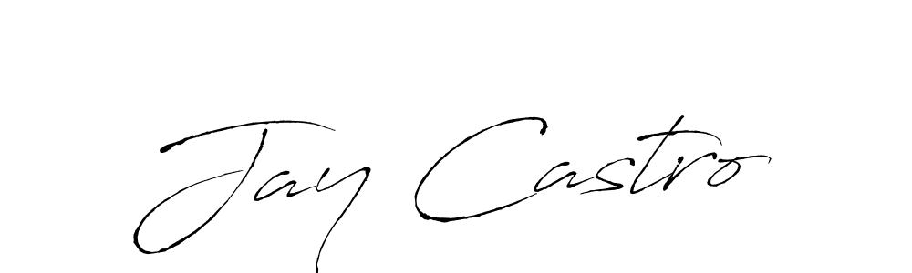 You should practise on your own different ways (Antro_Vectra) to write your name (Jay Castro) in signature. don't let someone else do it for you. Jay Castro signature style 6 images and pictures png