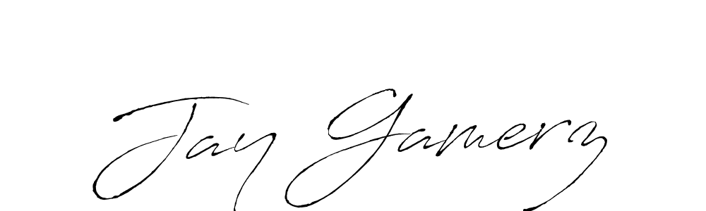 Make a beautiful signature design for name Jay Gamerz. With this signature (Antro_Vectra) style, you can create a handwritten signature for free. Jay Gamerz signature style 6 images and pictures png