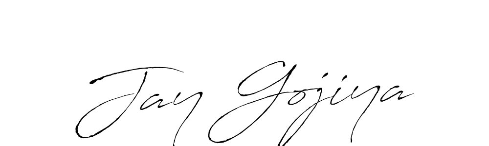 The best way (Antro_Vectra) to make a short signature is to pick only two or three words in your name. The name Jay Gojiya include a total of six letters. For converting this name. Jay Gojiya signature style 6 images and pictures png