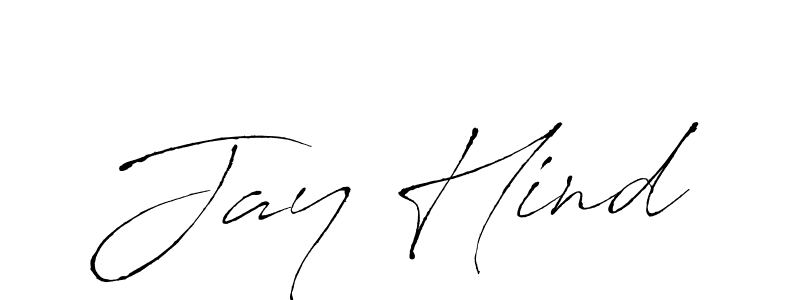Create a beautiful signature design for name Jay Hind. With this signature (Antro_Vectra) fonts, you can make a handwritten signature for free. Jay Hind signature style 6 images and pictures png
